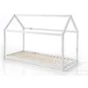 Image de Vipack Lit cabane 90x200cm Blanc