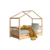Image de Vipack Dallas Lit MH 90 X 200 Naturel + Lit gigogne