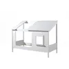 Image de Vipack LIO Lit cabane 90x200cm + Sommier 15 Lattes 90x200cm Beige
