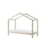 Image de Vipack Dallas Lit ZH 90X200cm Naturel + Matelas Basic Cool 200x90cm epaisseur 10cm