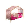 Image de Vipack Dallas Lit MH 90 X 200 Naturel + Tente textile Papillon