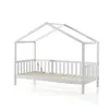 Image de Vipack Dallas Lit MH 90 X 200 Blanc +Tente textile Papillon