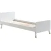 Image de Vipack Lit Billy blanc satin 90x200cm