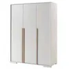 Image de Vipack LONDON Armoire 3 Portes Blanc mat