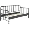 Image de Vipack Lit capitaine Bronxx en métal 90x200cm avec sommier