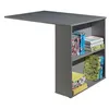 Image de Bureau pour lit mezzanine pin massif gris Pino