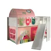 Image de Scott Lit Mezzanine Toboggan et Rideau Spring, Tunnel et S 3 Sacs Rangement