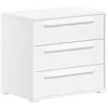 Image de Commode 3 tiroirs sam blanc
