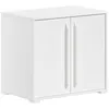 Image de Commode Enfant 2 Portes "Sam" 67cm Blanc