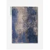 Image de Cracks design - Tapis abstrait Mad Men - Bleu Abysse - 170 x 240 CM