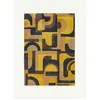 Image de Module design - Tapis géométrique Nuance - Jaune Meyer - 140 x 200 CM