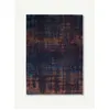 Image de Design Venetian Dust - Tapis abstrait atlantique - Sunset Blue - 140 x 200 CM