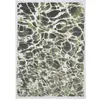 Image de Tapis de salon tissé plat Swim - Meditation Collection - River - 240 x 340 cm - Design cyanotype inspiré de la fluidité de l'eau, reflets brillants, effet tactile avec fil blanc flammé