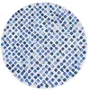 Image de Tapis Louis De Poortere Craft Bleu 140x140