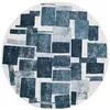 Image de Tapis Louis De Poortere Craft Bleu 240x240