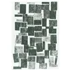 Image de Tapis de salon tissé plat Lucia - Craft Collection - Sycamore - 80 x 150 cm - Design Cubisme Rétro, Effet Bouclette Moderne, Texture Douce et Moelleuse, Équilibre Géométrique
