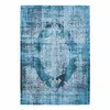 Image de Tapis de salon tissé plat Kirman - Fading World Collection - Storm - 280 x 390 cm - Design Inspiré par Louis de Poortere, Évanescence Artistique, Texturé et Nostalgique
