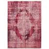 Image de Tapis de salon tissé plat Kirman - Fading World Collection - Margaux - 280 x 390 cm - Design Inspiré par Louis de Poortere, Évanescence Artistique, Texturé et Nostalgique