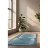 Image de Tapis Beneffito Poum Poum Bleu 80x150cm