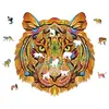 Image de Eureka 2D RainboWooden Puzzle Tigre (138 pièces)