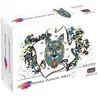 Image de Eureka 2D RainboWooden Puzzle Loup (180 pièces)