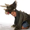 Image de BIBIB Déguisement peluche 3 en 1 Dinosaure Triceratops - Plaid, Déguisement et Tapis