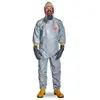Image de Dupont, Combinaison de protection + bleu de travail, Combinaison de protection Tychem 6000 F taille XL gris Catégorie d'EPI III (XL)