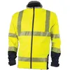 Image de Veste Softshell STATION ACCESS HI-VIZ jaune fluo/bleu marine TM - COVERGUARD - 7STAYM