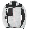 Image de Veste Bi-matière Bora M Gris Clair