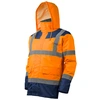 Image de Parka matelassée Keta à haute visibilité orange/marine T L COVERGUARD 7KETOL
