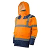 Image de Parka matelassée Keta à haute visibilité orange/marine T 3XL - COVERGUARD - 7KETOXXXL