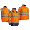 Image de Veste KANATA PU HI-VIZ 3M orange fluo/marine TM - COVERGUARD - 7KANOM
