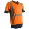 Image de T-shirt KOMO orange haute visibilité col V manches courtes taille S - COVERGUARD - 7KOMOS