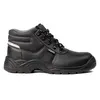 Image de Chaussures de sécurité hautes en cuir pleine fleur AGATE II S3 SRC noir P37 - COVERGUARD - 9AGH010037