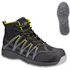 Image de Chaussure De Sécurité Haute Aluni S3 Noir Jaune - T44