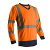 Image de T-shirt haute visibilité SOMO manches longues orange/marine taille L COVERGUARD 5SOM17R00L