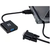 Image de XtremeMac HDMI to VGA Adapter (VGA), Adaptateur données + vidéo, Noir