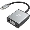 Image de XtremeMac Type-C To VGA Adapter, Adaptateur données + vidéo, Gris