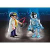 Image de Playmobil 6844 duo pack - inventeur et robot
