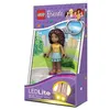 Image de Porte-clés lumineux led andréa lego friends - lampe mini-poupée