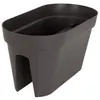 Image de Artevasi Jardiniere Pour Balcon Capri - 30 X 60 X H 30 Cm - 26,8 L - Gris Anthracite