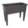 Image de ARTEVASI Table de Culture Venezia - 39 x 80 x H 69 cm - Gris anthracite