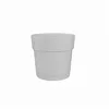 Image de Pot a fleurs et plantes rond CAPRI LARGE - Plastique - Réservoir d'eau - diametre 30 cm - Blanc - ARTEVASI