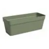 Image de Jardiniere - Plastique - Vert Cendre - Rectangulaire - L49,9 x P20 x H18,1cm - ARTEVASI
