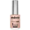 Image de Andreia Professional Hybrid Gel Vernis à ongles - Fusion Color H10 Nude Clair en H10 Light Nude, 10.5ml