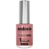 Image de Andreia Professional Hybrid Gel Vernis à ongles - Fusion Color H12 Nude Rosé en H12 Pinkish Nude, 10.5ml