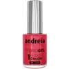 Image de Andreia Professional Hybrid Gel Vernis à ongles - Fusion Color H19 Rose Fort en H19 Hot Pink, 10.5ml