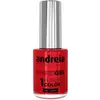 Image de Andreia Professional Hybrid Gel Vernis à ongles - Fusion Color H31 Rouge en H31 Red, 10.5ml