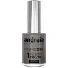 Image de Andreia Professional Hybrid Gel Vernis à ongles - Fusion Color H4 Gris Foncé en H4 Dark Grey, 10.5ml