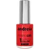 Image de Andreia Professional Hybrid Gel Vernis à ongles - Fusion Color H41 Rouge Orangé Vif en H41 Bright Orange Red, 10.5ml